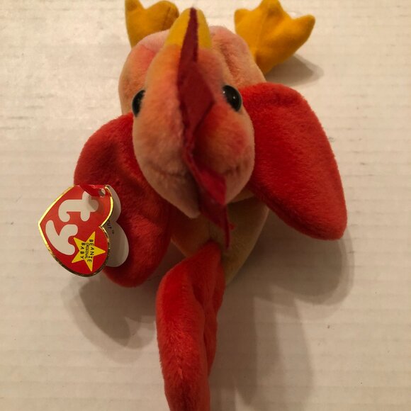 Ty new beanie baby Strut the rooster 1996 with errors - Picture 4 of 10